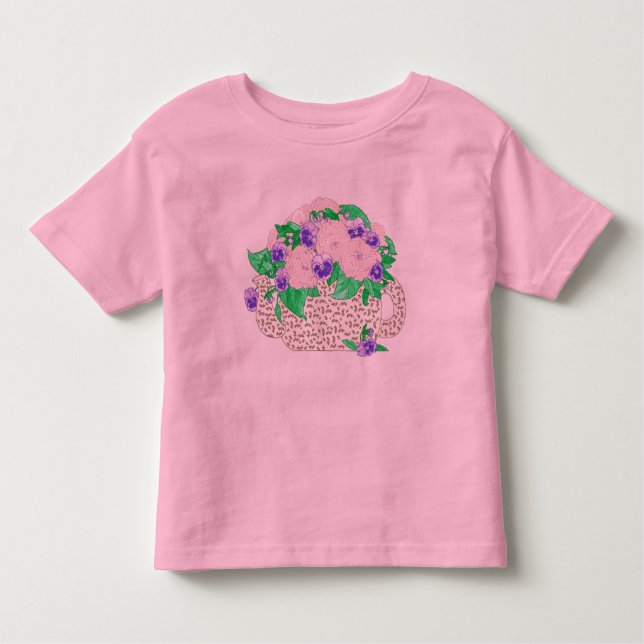 I'm a little teapot! toddler t-shirt (Front)
