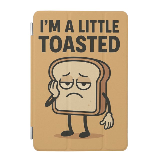 I'm a Little Toasted iPad Mini Cover (Front)