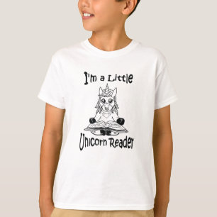 I'm A Little Unicorn Reader Youth Tee Shirt - BL