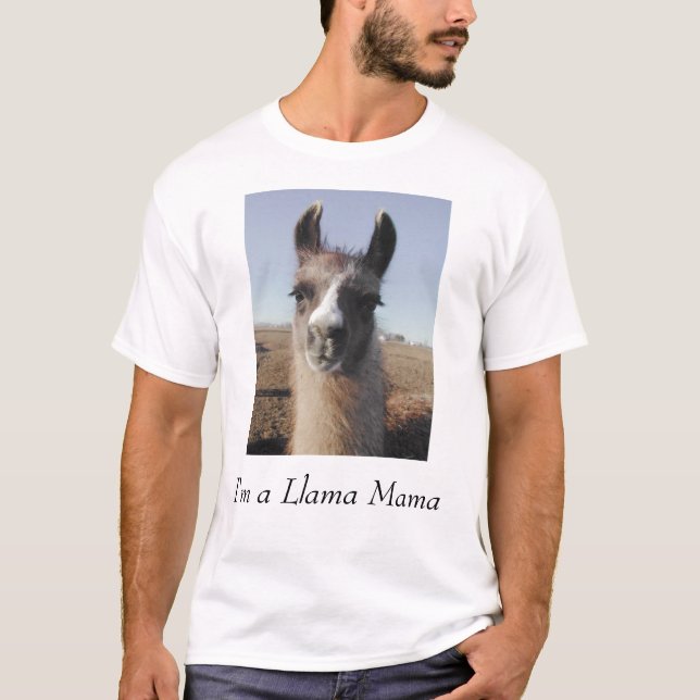 I'm a Llama Mama T-Shirt (Front)