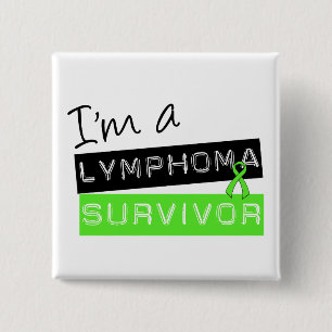 I'm a Lymphoma Survivor Button
