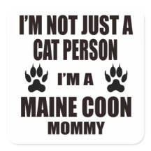 I'm a Maine Coon Mommy