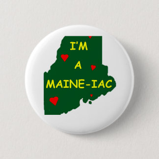 I'M A MAINE IAC PINBACK BUTTON