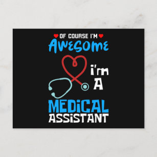 I'm A Medical Assistant Holiday Postcard