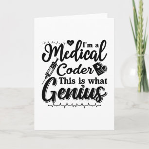 I'm A Medical Coder This Genius Programmer Coding Card