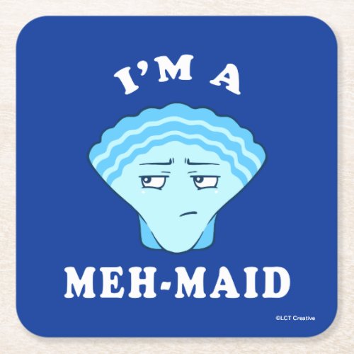 Im A Meh_Maid Square Paper Coaster