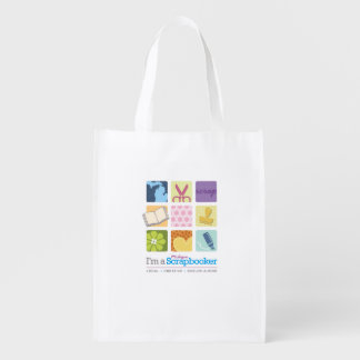 "I'm a Michigan Scrapbooker" reusable bag! Reusable Grocery Bag