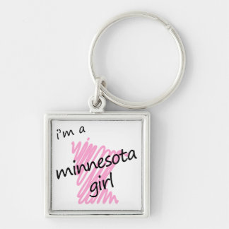 I'm a Minnesota Girl Keychain