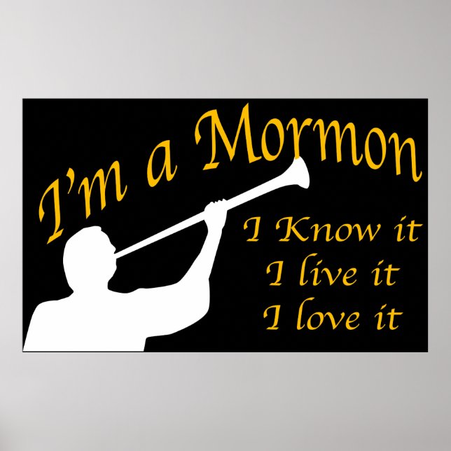"I'm A Mormon" poster. Poster (Front)