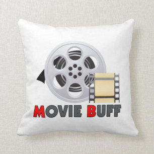 I'm A Movie Buff Throw Pillow