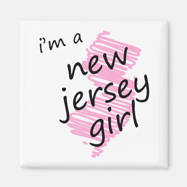 I'm a New Jersey Girl Magnet (Front)