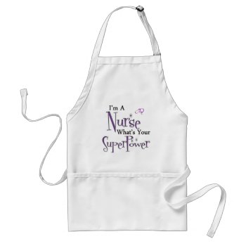 I'm A Nurse Adult Apron by medical_gifts at Zazzle