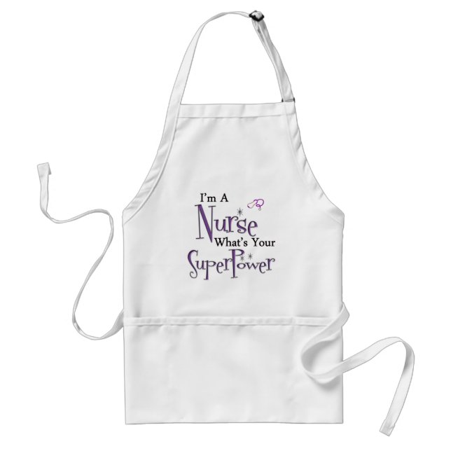 I'm A Nurse Adult Apron (Front)