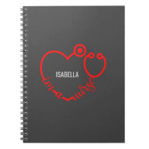 I'm A Nurse Stethoscope Heart Modern Personalized