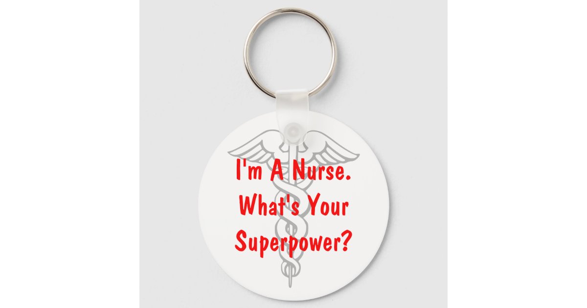 Buy I'm a Nurse What's Your SuperPower Black - Name Badge Holder