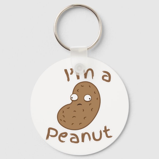 I'm a PEANUT Keychain (Front)