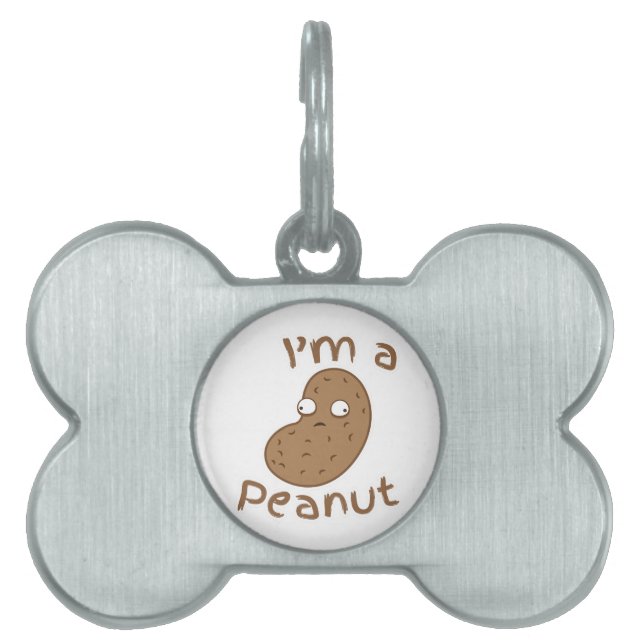 I'm a PEANUT Pet Tag (Front)