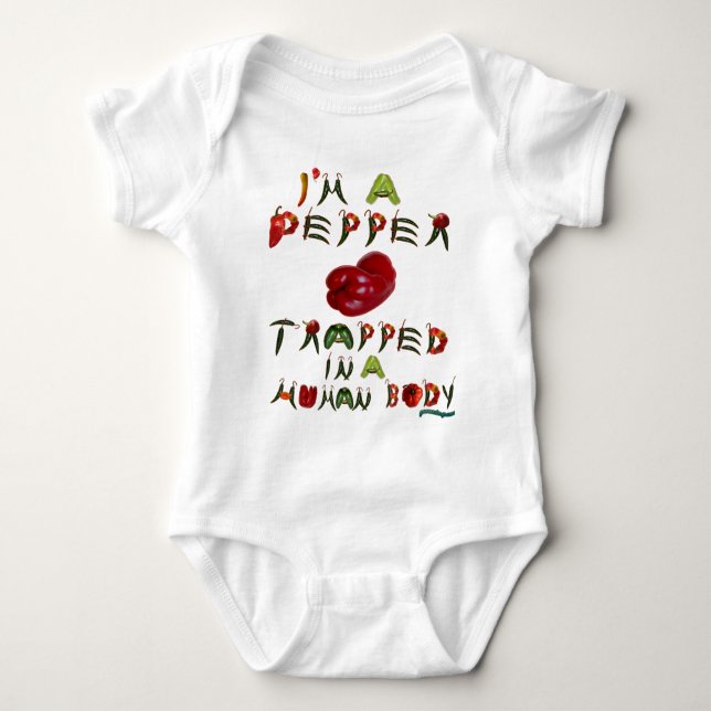 I'm a Pepper II Baby Bodysuit (Front)