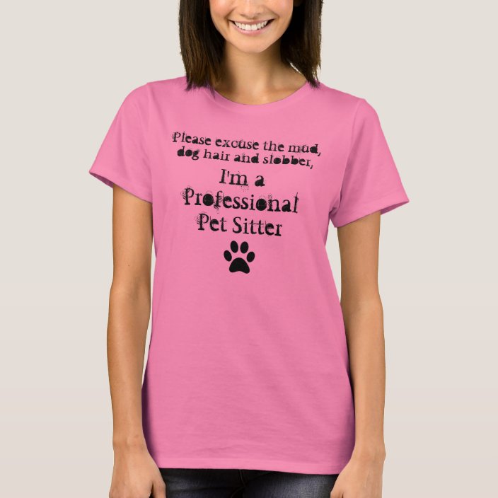 pet sitter shirt