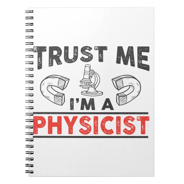 I'm a Physicist Notebook (Front)