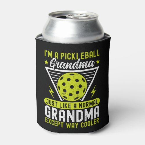 Im a Pickleball Grandma Funny Pickleball Can Cooler