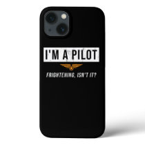 IM A Pilot Frightening IsnT It Distressed iPhone 13 Case