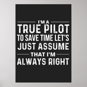 I'm a Pilot - To save time let's just assume that Poster