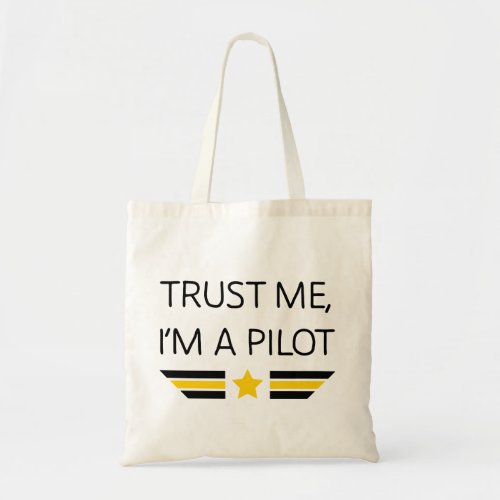 Im a Pilot Tote Bag