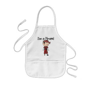 I'm a Pirate - Boy Tshirts and Gifts Kids' Apron