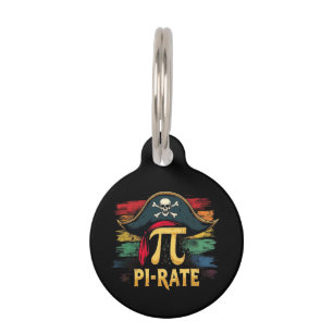 I'm a Pirate Pi Day A Funny Math Adventure Pet ID Tag