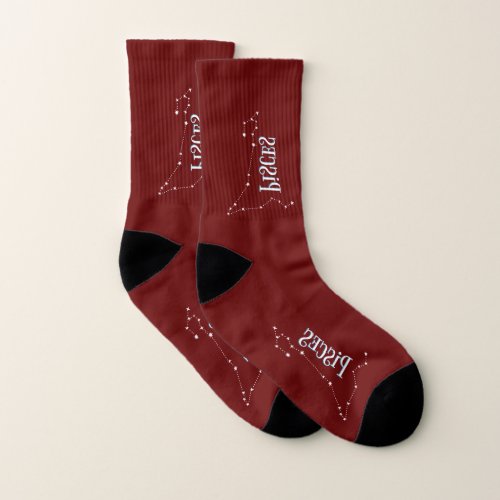 Im A Pisces Girl Trendy Pisces Zodiac Sign Socks