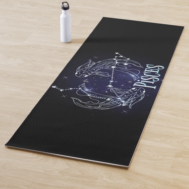 I'm A Pisces Girl. Trendy Pisces Zodiac Sign  Yoga Mat (In Situ)