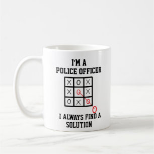 Im A Police Officer I Always Find A Solution Mug
