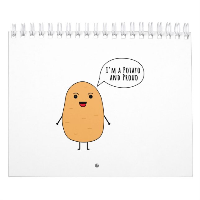 I'm a potato and proud calendar (Cover)