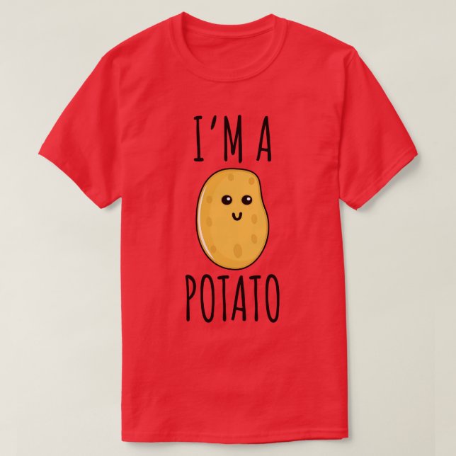 Im A Potato T-Shirt (Design Front)