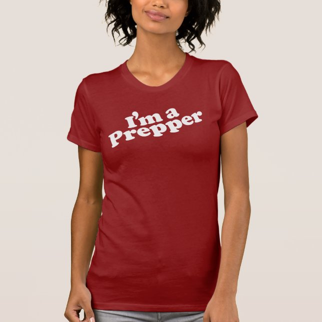 I'm a Prepper Women's t-shirt (Front)