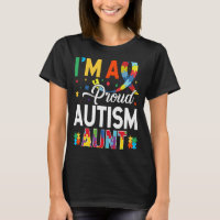 I'm a Proud Autism Aunt Matching Autism Awareness