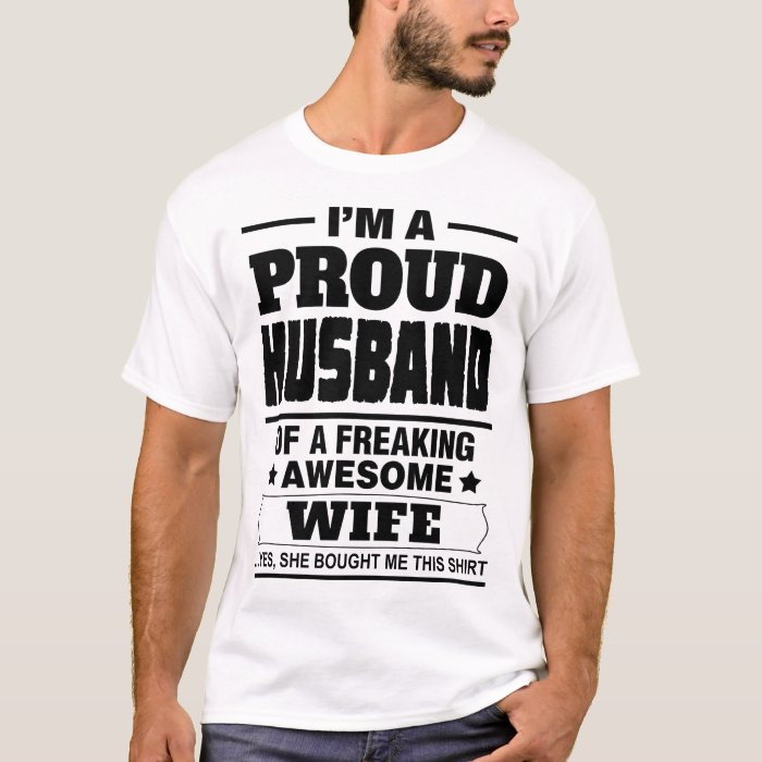 freaking awesome husband t shirt