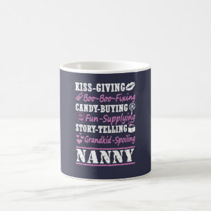 I'M A PROUD NANNY! COFFEE MUG