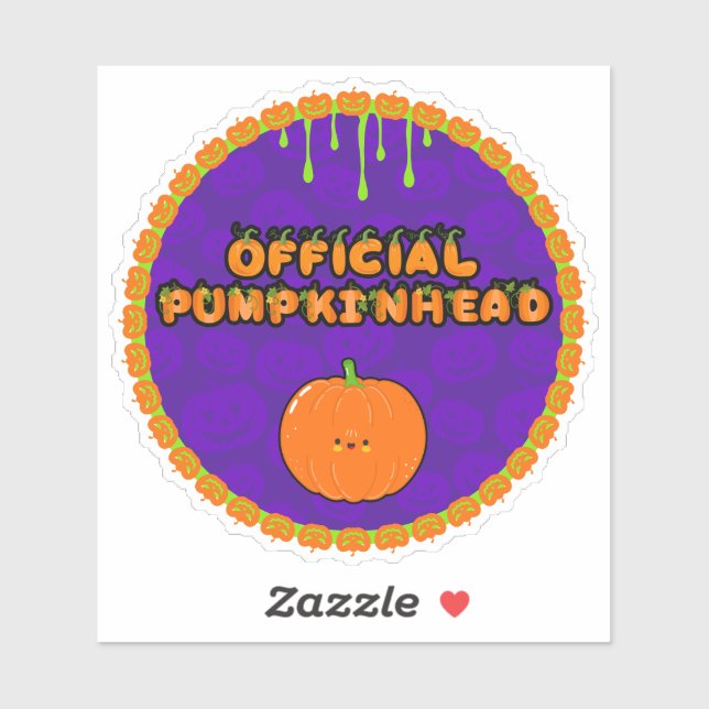 I'm a Pumpkinhead 1 Sticker (Sheet)