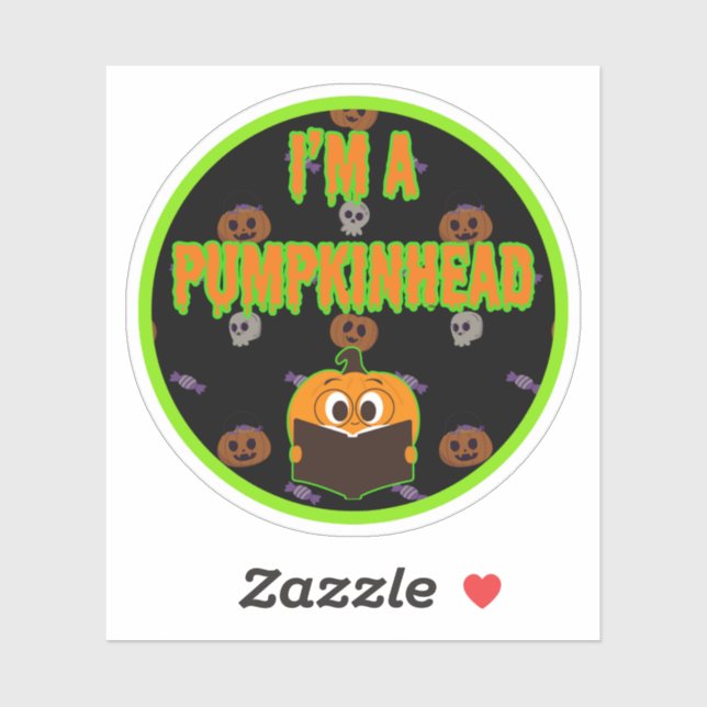 I'm a Pumpkinhead 5 Sticker (Sheet)