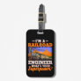 I'm a Railroad Engineer What's Your Superpower?  Luggage Tag