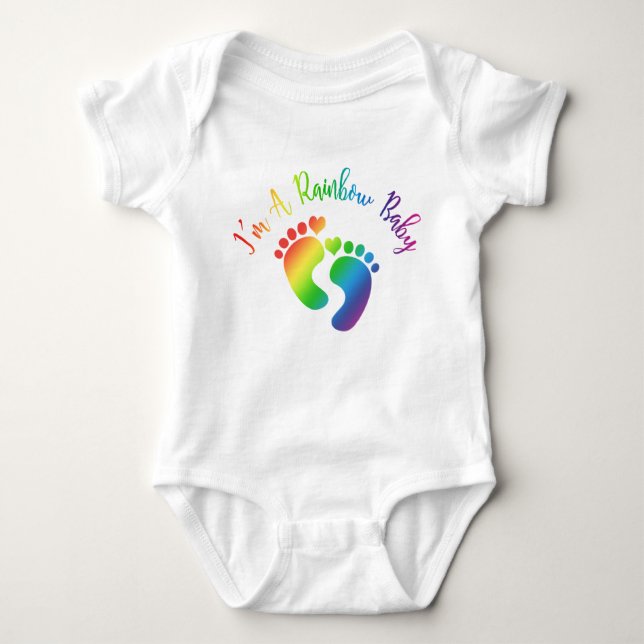 I'm A Rainbow Baby Bodysuit (Front)