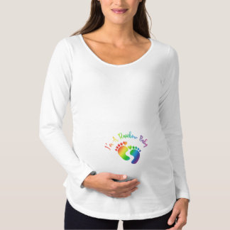 I'm A Rainbow Baby Maternity Long Sleeve Shirt