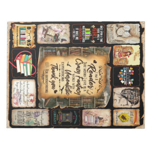 I'm A Reader That Means I Live In A Crazy Fantasy Notepad