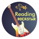 I'm a Reading Rockstar Stickers