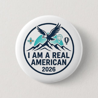im a real american buttons  end patches