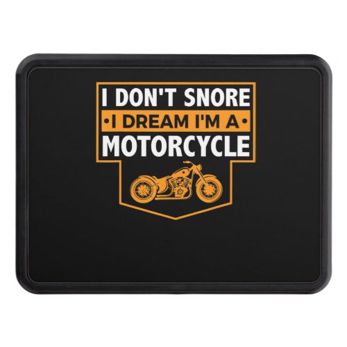 Im A Real Motorcyclist Gift For Motorcycle Lovers Hitch Cover