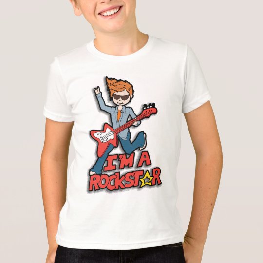 I'm a rockstar boys t-shirt