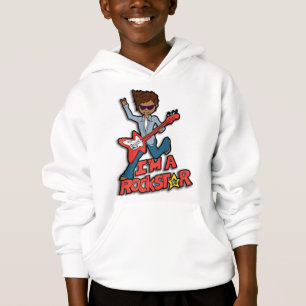 I'm a rockstar guitar dark hair boy hoodie